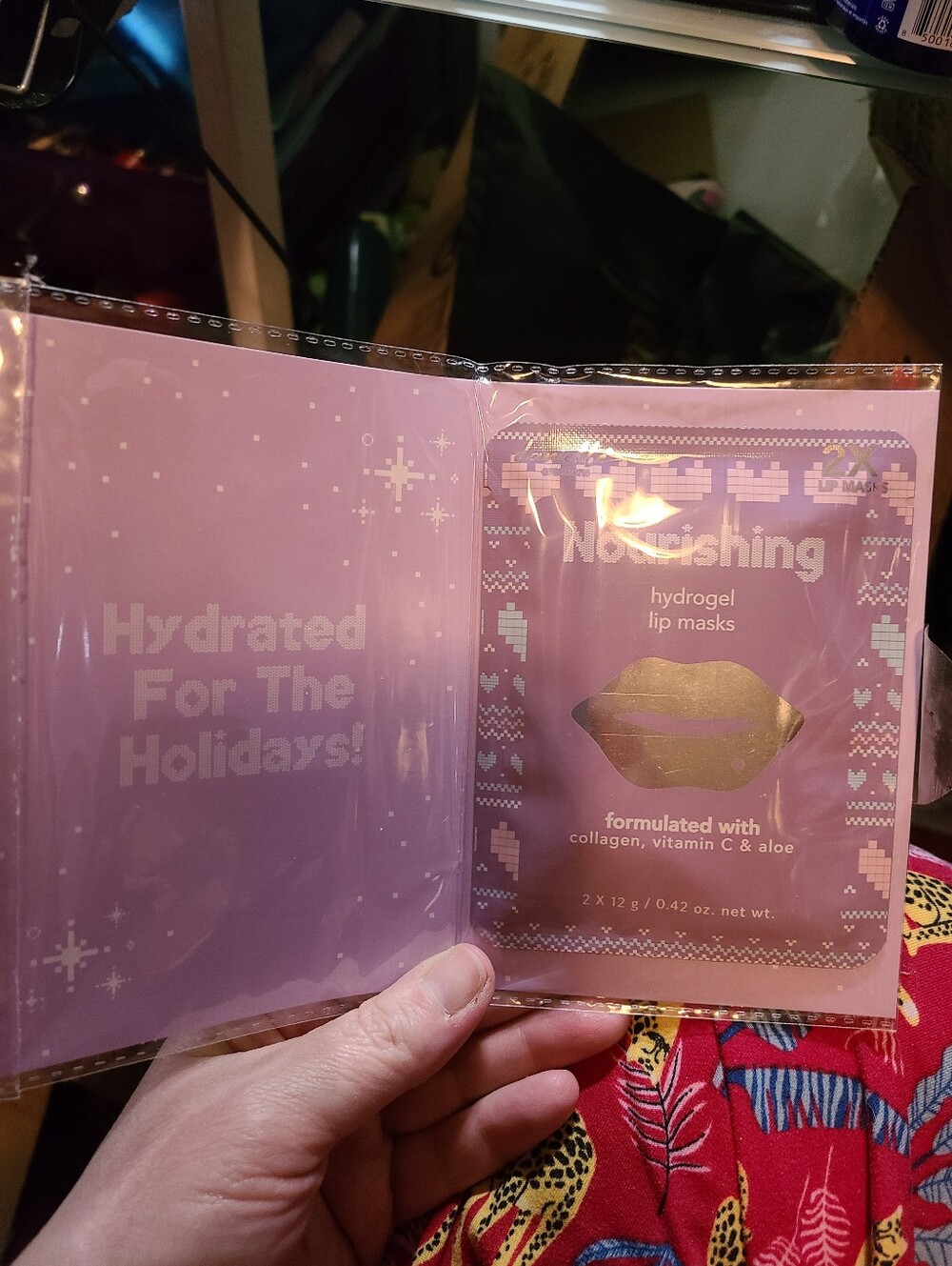 Nourishing Hydrogel Lip Masks - Lavender